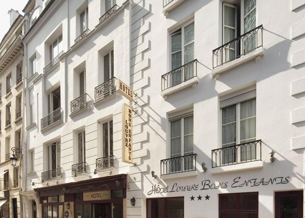 Hotel Louvre Bons Enfants París Exterior foto