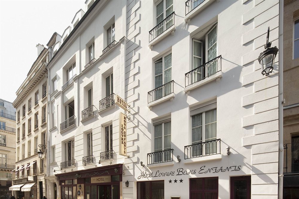 Hotel Louvre Bons Enfants París Exterior foto
